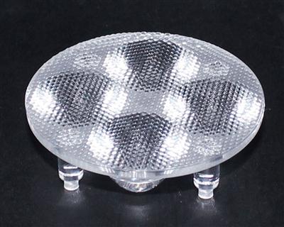 光學(xué)透鏡,大功率led透鏡,連體天花燈透鏡，XJ-50-4*1帶腳珠面